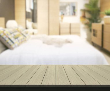 Yatak odasındaki Masa Üstü ve Görüntü Arkaplanı