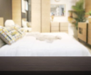 Yatak odasındaki Masa Üstü ve Görüntü Arkaplanı