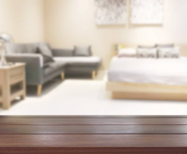 Yatak odasındaki Masa Üstü ve Görüntü Arkaplanı