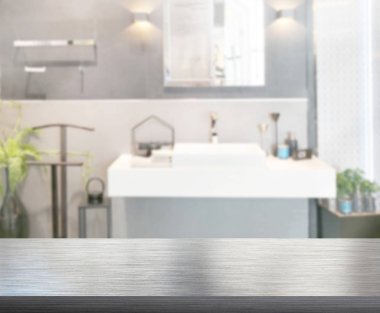 Masa üstü ve arka plan bulanıklık banyo