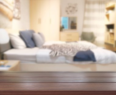 Yatak odasındaki Masa Üstü ve Görüntü Arkaplanı