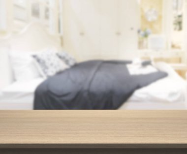 Yatak odasındaki Masa Üstü ve Görüntü Arkaplanı