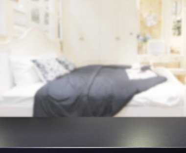 Yatak odasındaki Masa Üstü ve Görüntü Arkaplanı