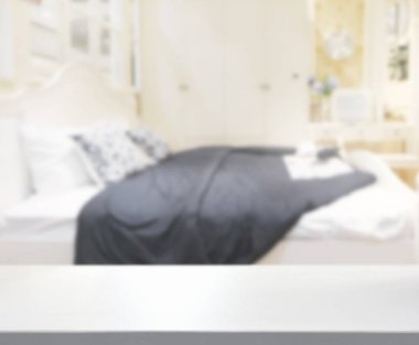 Yatak odasındaki Masa Üstü ve Görüntü Arkaplanı