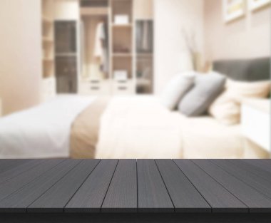 Yatak odasındaki Masa Üstü ve Görüntü Arkaplanı