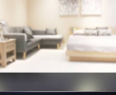 Yatak odasındaki Masa Üstü ve Görüntü Arkaplanı