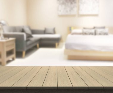 Yatak odasındaki Masa Üstü ve Görüntü Arkaplanı