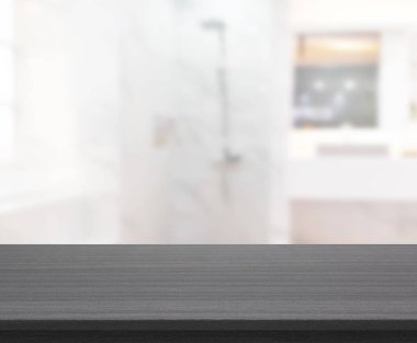 Masa üstü ve arka plan bulanıklık banyo