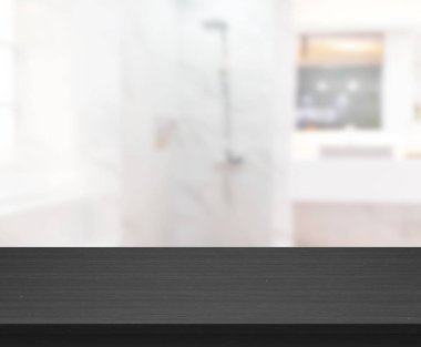 Masa üstü ve arka plan bulanıklık banyo