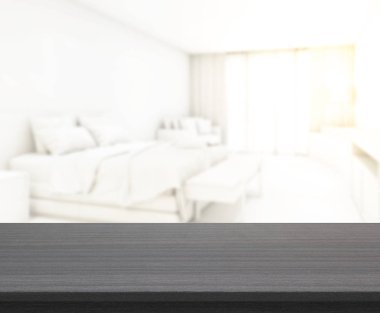 Yatak odasındaki Masa Üstü ve Görüntü Arkaplanı