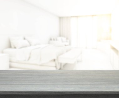 Yatak odasındaki Masa Üstü ve Görüntü Arkaplanı