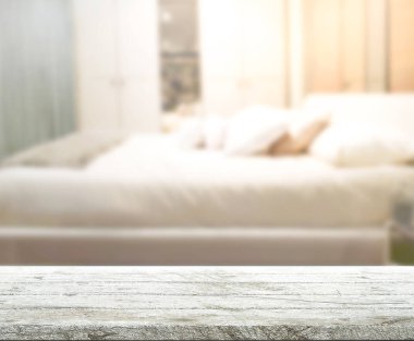 Yatak odasındaki Masa Üstü ve Görüntü Arkaplanı