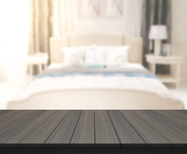 Yatak odasındaki Masa Üstü ve Görüntü Arkaplanı