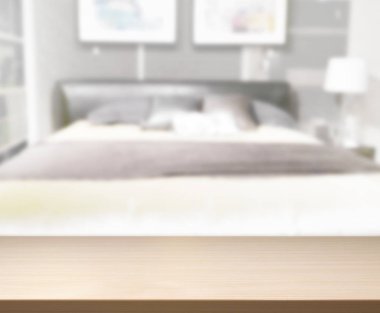 Yatak odasındaki Masa Üstü ve Görüntü Arkaplanı