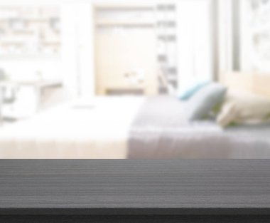 Yatak odasındaki Masa Üstü ve Görüntü Arkaplanı