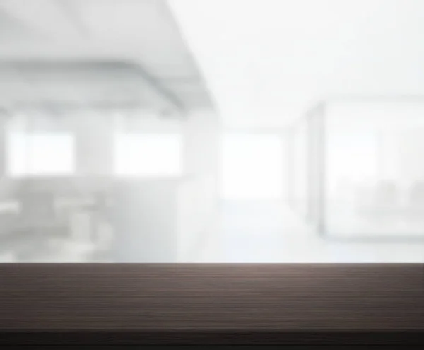 Table Top Blur Office Background — Stock Photo, Image