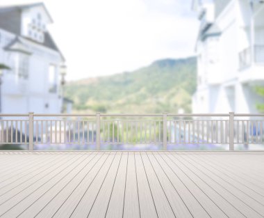 Balkon ve Teras dış arka plan bulanıklık