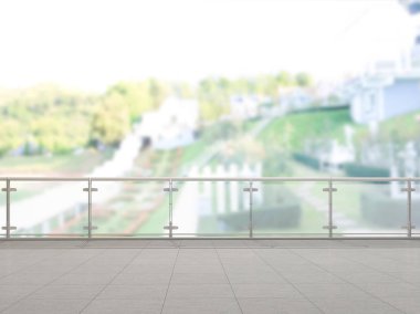 Balkon ve Teras dış arka plan bulanıklık