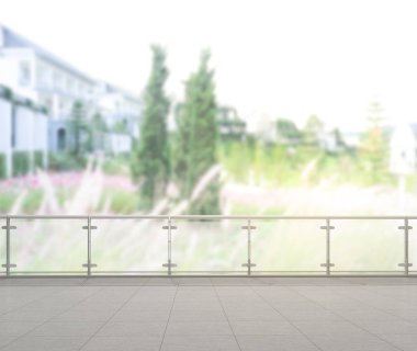 Balkon ve Teras dış arka plan bulanıklık