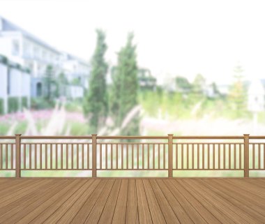 Balkon ve Teras dış arka plan bulanıklık