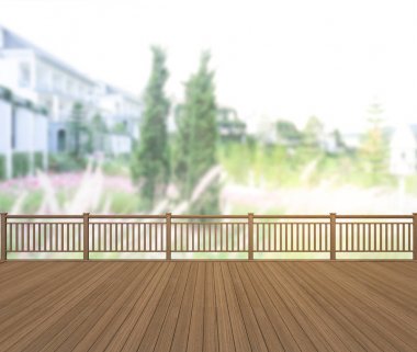 Balkon ve Teras dış arka plan bulanıklık