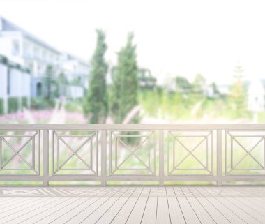 Balkon ve Teras dış arka plan bulanıklık