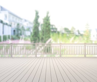 Balkon ve Teras dış arka plan bulanıklık