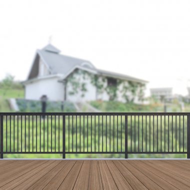 Balkon ve Teras dış arka plan bulanıklık