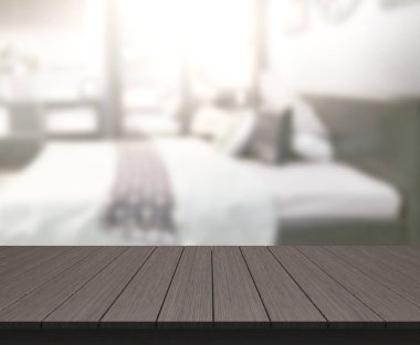 Yatak odasındaki Masa Üstü ve Görüntü Arkaplanı