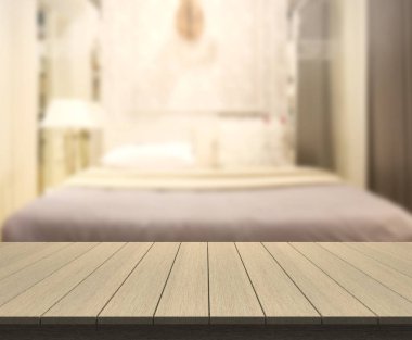 Yatak odasındaki Masa Üstü ve Görüntü Arkaplanı