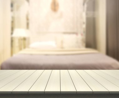 Yatak odasındaki Masa Üstü ve Görüntü Arkaplanı