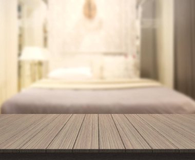 Yatak odasındaki Masa Üstü ve Görüntü Arkaplanı