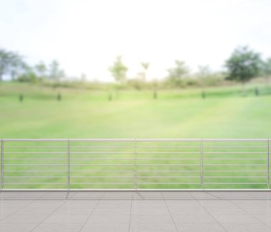 Balkon ve Teras, doğa arka plan bulanıklık