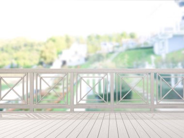 Balkon ve Teras dış arka plan bulanıklık