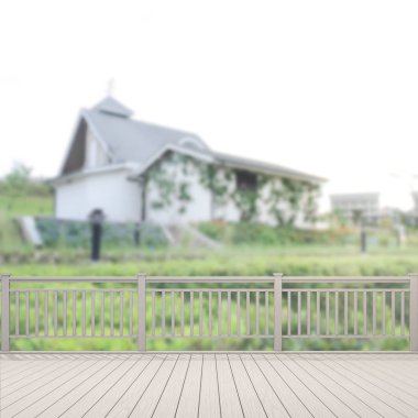 Balkon ve Teras dış arka plan bulanıklık