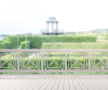 Balkon ve Teras, doğa arka plan bulanıklık