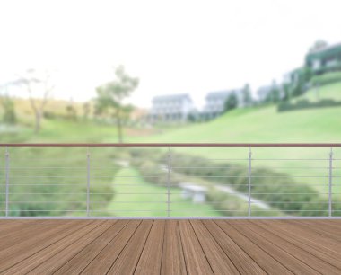 Balkon ve Teras, doğa arka plan bulanıklık