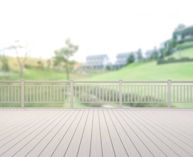 Balkon ve Teras, doğa arka plan bulanıklık