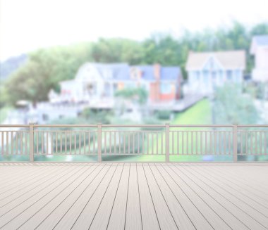 Balkon ve Teras dış arka plan bulanıklık