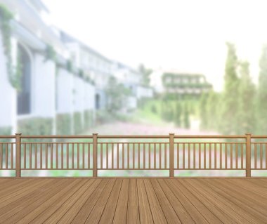 Balkon ve Teras dış arka plan bulanıklık