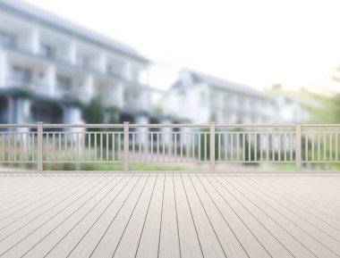 Balkon ve Teras bulanıklık dış arka plan