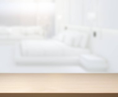 Yatak odasındaki Masa Üstü ve Görüntü Arkaplanı