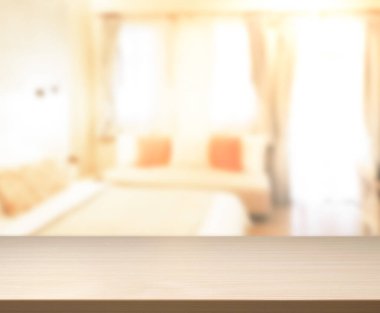 Yatak odasındaki Masa Üstü ve Görüntü Arkaplanı