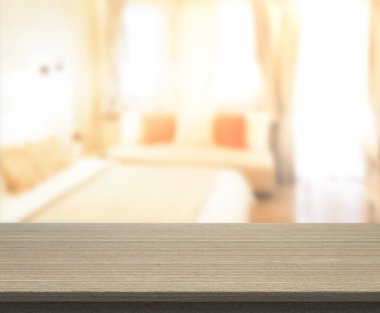 Yatak odasındaki Masa Üstü ve Görüntü Arkaplanı