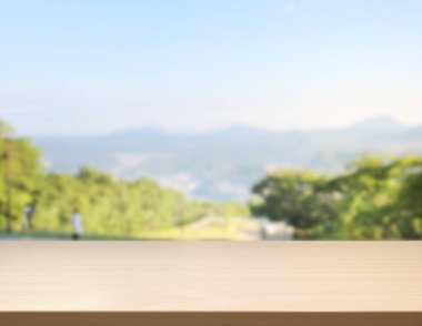 Masa üstü ve arka plan için bulanıklık yapısı