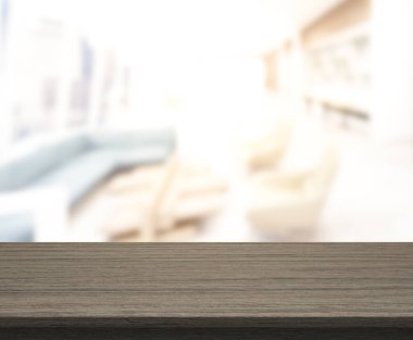 Masa Üstü ve Bulanık Restoran Arkaplan