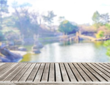 Masa üstü ve arka plan için bulanıklık yapısı