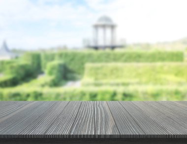 Masa üstü ve arka plan için bulanıklık yapısı