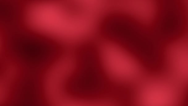 Rojo Borroso Líquido Viscosa Textura Fondo — Vídeo de stock