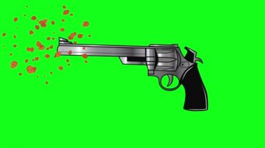 Yeşil ekran tabanca tabanca ateşli silah, yeşil ekran tabanca, yeşil ekran tabanca , yeşil ekran tabanca ateşli silah etkisi animasyon silah video etkisi , tabanca tabanca silah nesne çekim silah